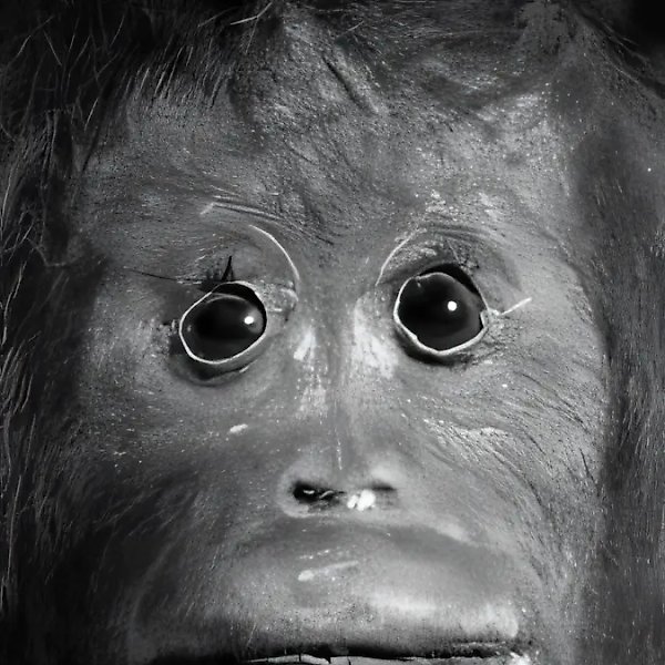 Dead Monkeys or memento mori, 1998, 100x75. Series of 12 b/w photographs