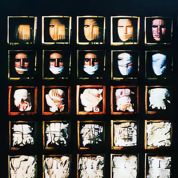 Изменение, 1979, Слайд, цветная печать, 200х150 см Собственность автора