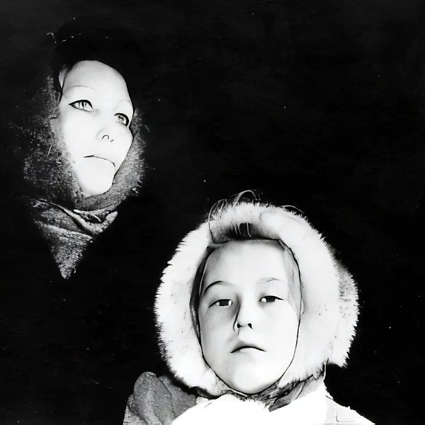 Опыт жесткой фотографии - 3, 1990, Ч/Б фотография, 50х60 см Собственность автора