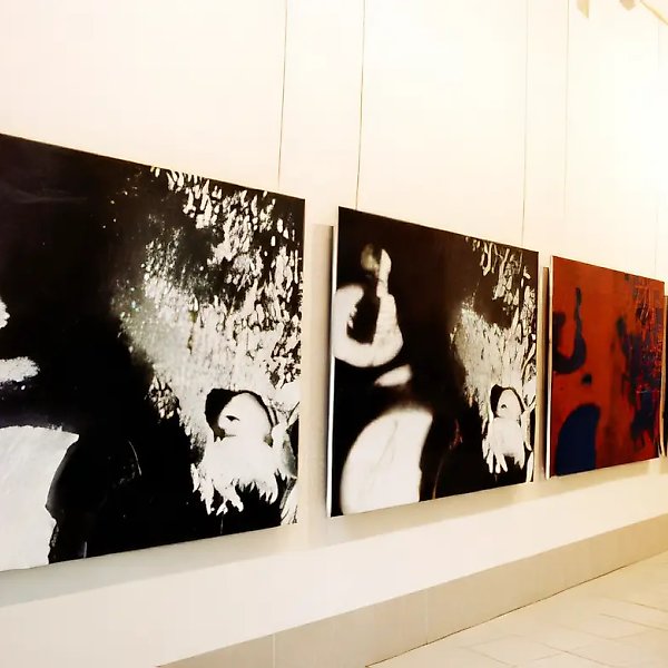 Проект "Вместе со Спилбергом" (опыт деконструкции), 1995, холст, масло, (150х200)х6 собственность автора