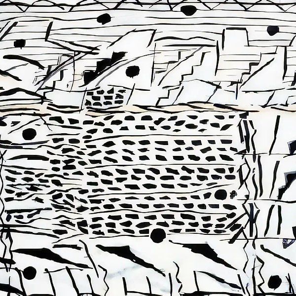 Из серии "Новое болото", 1990, Бумага, кисть, тушь, 50х65 см Собственность автора