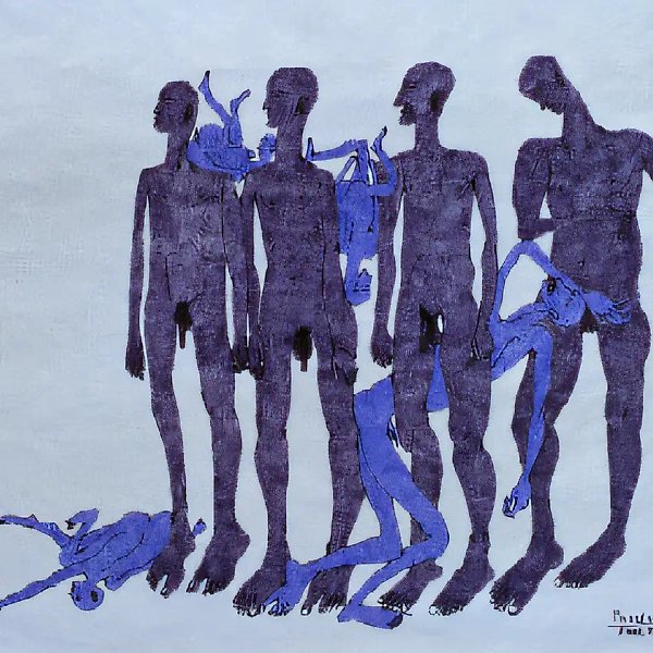 Расческа, 1993, Калька, тушь, фломастер, 31х42 см Собрание W.Wittrock, Дюссельдорф, Германия