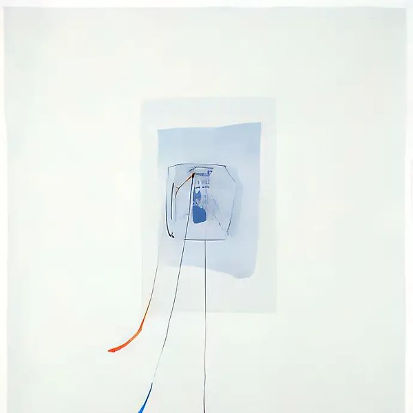 Цветные чернила, 1994, Шелкография, 73х57 см Тираж