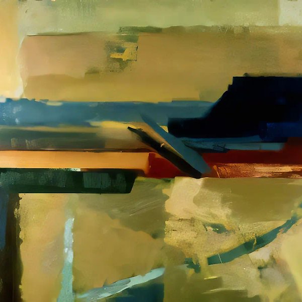 Выход к морю. №2, 1988, Холст, масло, 140х140 см Собственность автора