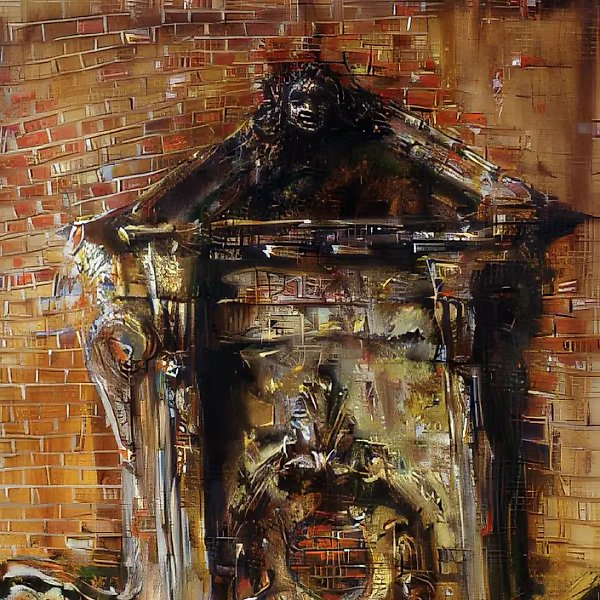 Стена II, 1988, Холст, масло, 150 х 115 см Собственность автора