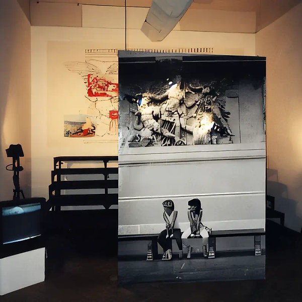 «Reconstruction of Pain». Berlin, 1995, installation. Authors` property