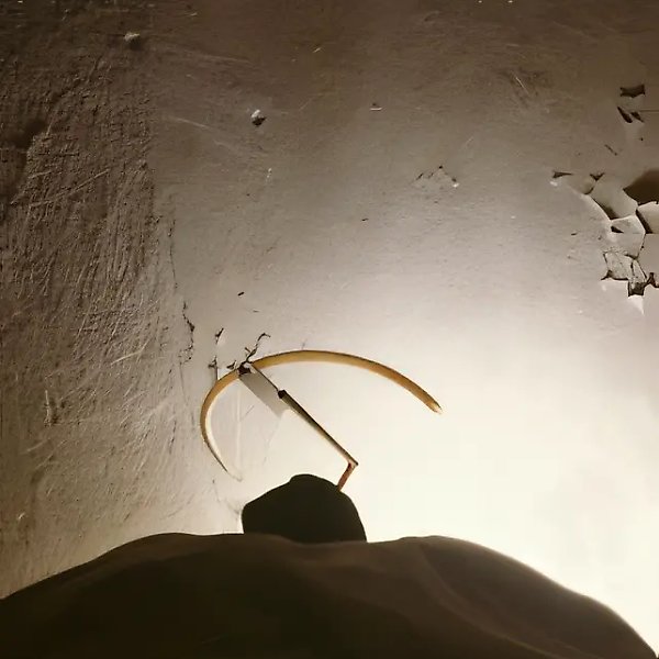 Shooting Heracles, 1982, plastic, aluminium, nylon, pumice, 22x17x14 cm. Author`s property