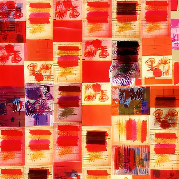 №302. Из серии "Несущественное", 1994, Картон, коллаж, 100х74,7 см Собственность автора