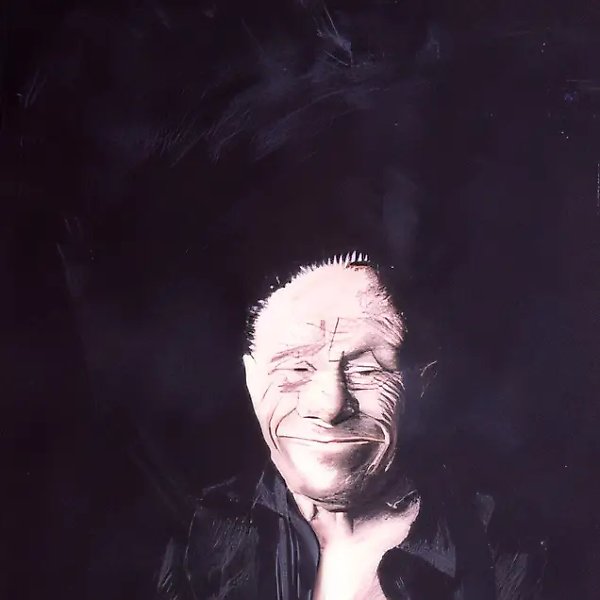 A Man, 1991, Acrylic on cardboard, 130x75 cm Author’s property
