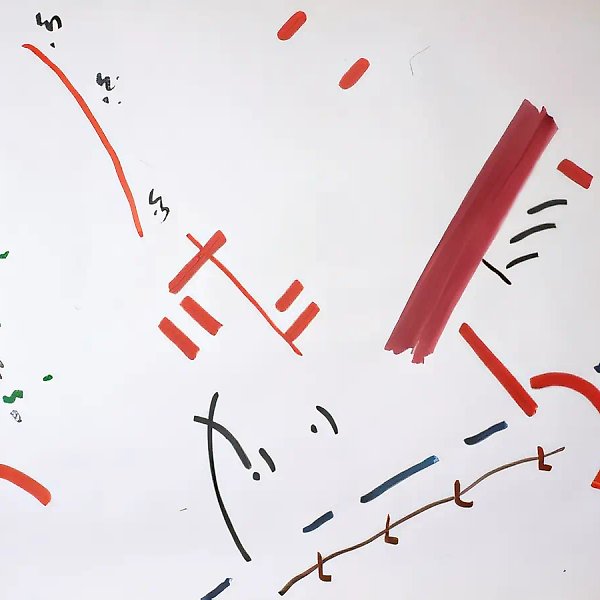 Пространственная полифоническая композиция, 1995, бумага, смешанная техника, 80 х 100