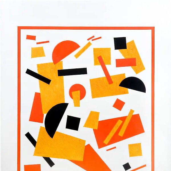 至上主义，2004年，布面油画，100x80厘米
