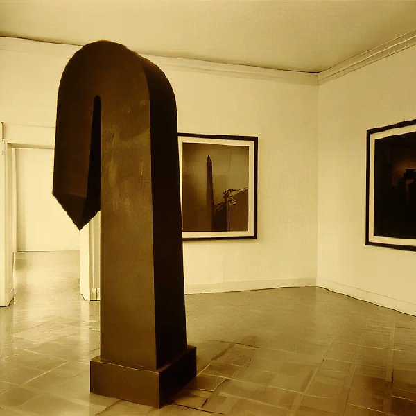Фрагмент экспозиции выставки "Anatolij Shuravlev". Galleria Giorgio Persano, Турин, Италия, 1992,  ,
