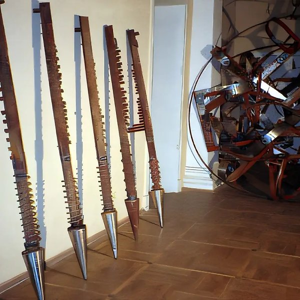 Navigation II, 1995, metal, welding. Author`s property