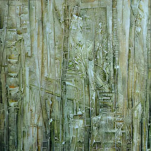 Капилляры подсознания, 1995, холст, масло, 80,5х60,5 Собственность автора