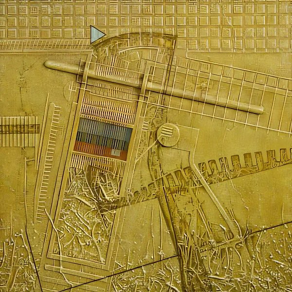 Вотивные предметы, 1995, фанера, смешанная техника, 80х80х2 Собственность автора