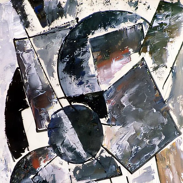 Композиция, 1959, бум., акв., 57.5x41 Частное собрание