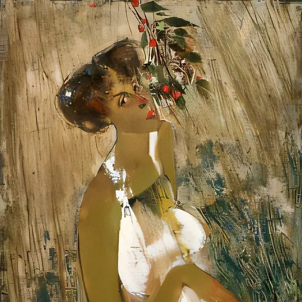Черешенка, 1992, холст, масло, 80х110