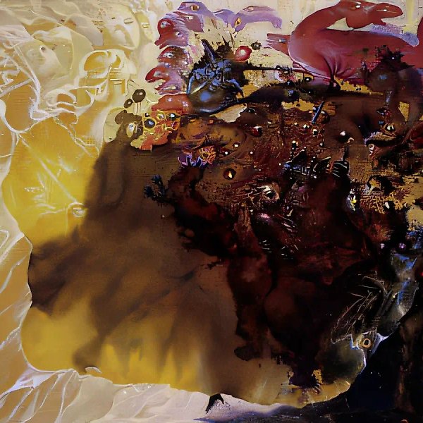 8，1995年，布面油画，60×80厘米，“星座”画廊藏品。作者自有。
