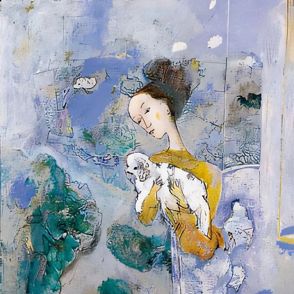 Летний ветер., 1996, холст, масло, 100х81, $7.000, Собственность автора