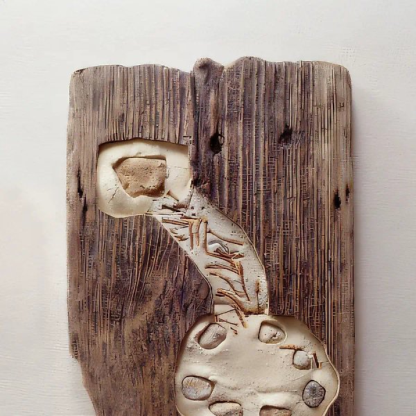 Создание VII, 1994, смешанная техника, 39x28 см. Собственность автора