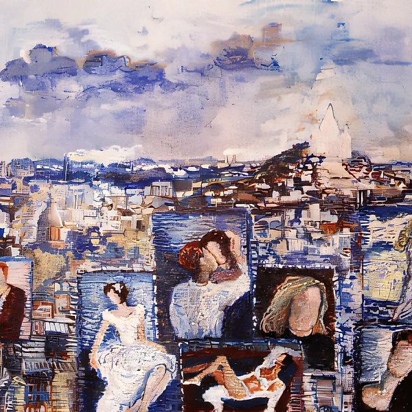 «Autre Monde», 1996, масло на холсте, 80x90