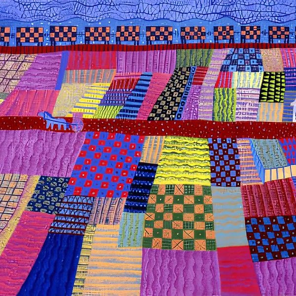 После дождя. Ван Гогу. Из серии «Подарки», 1995, холст, масло, 46x60. Частная коллекция, Швеция