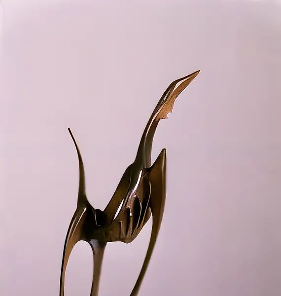 Лайке, 1990, латунь, олово, h 47