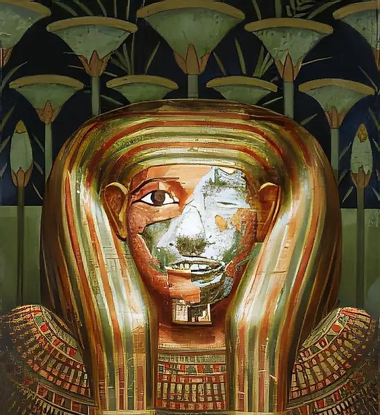 Повторяющий жизнь, 1992, холст, масло, 80х50