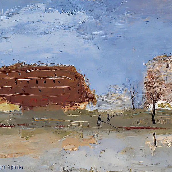 Spring, 1993, oil on canvas, 55x65