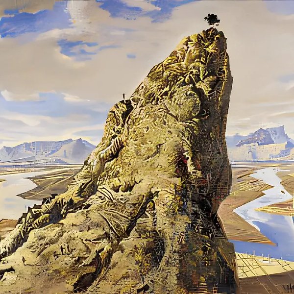Relic, 1995, oil on canvas, 60x100
