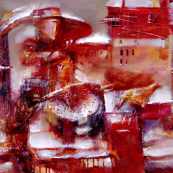 First Snow, 2000, canvas, oil, 50x70