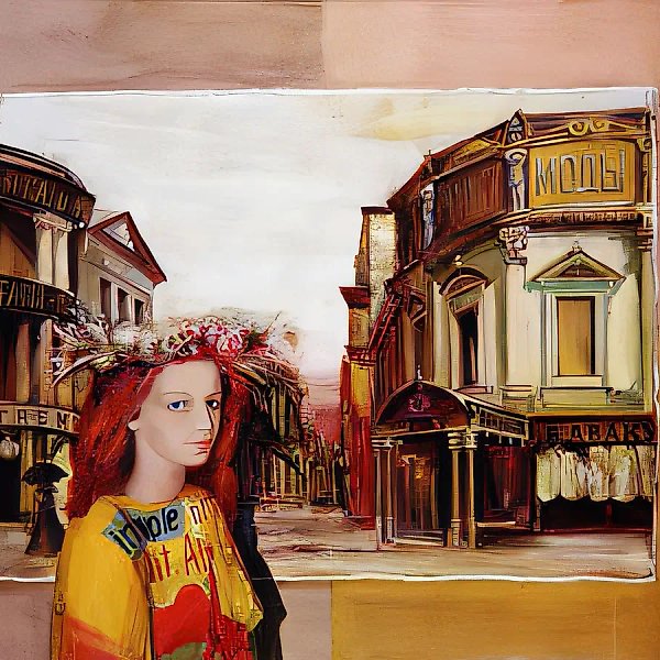 Евгения., 1997, холст, масло, 80х100 Собственность автора.