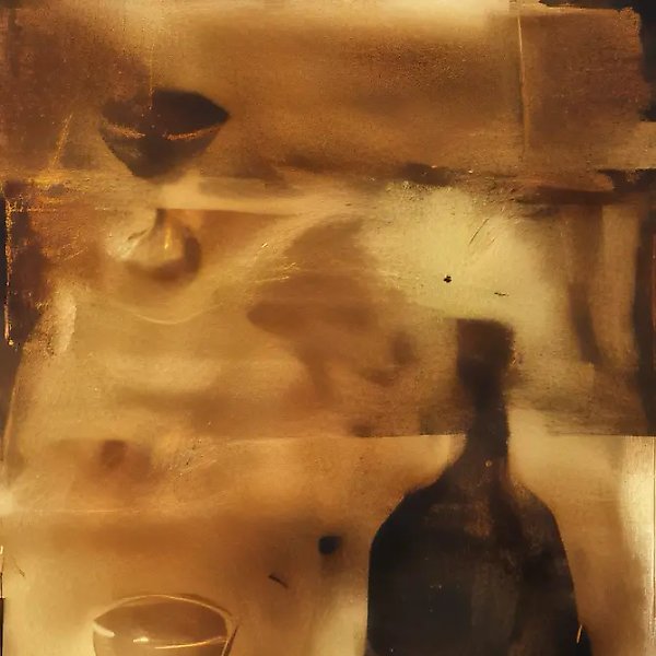 Абсент, 1993, бумага, акварель, 14,3x17,2 см. Собственность автора