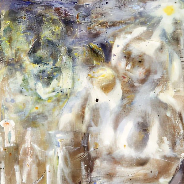 Яблоко, 1992, масло на холсте, 100x100. Собственность автора