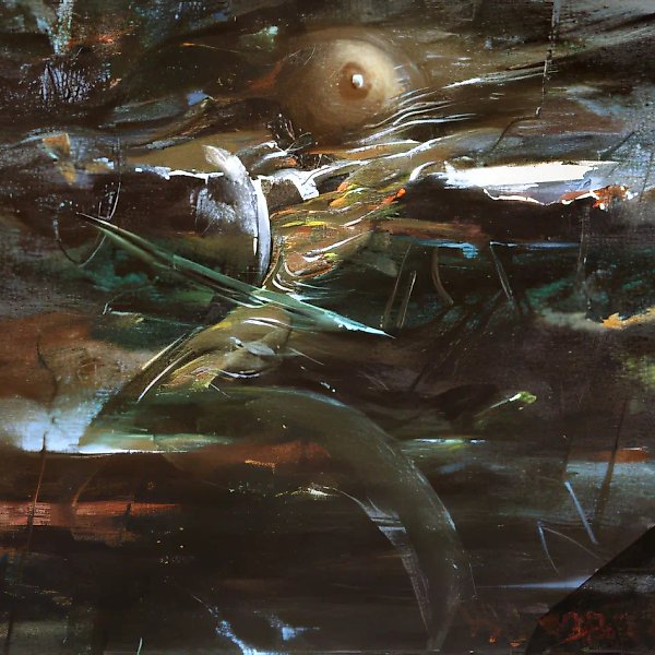 Splendour, 1990, canvas, oil, 80x100 Author's property