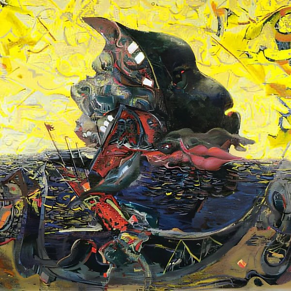 The ship of fools, 1993, canvas, oil, 80x100 Author's property