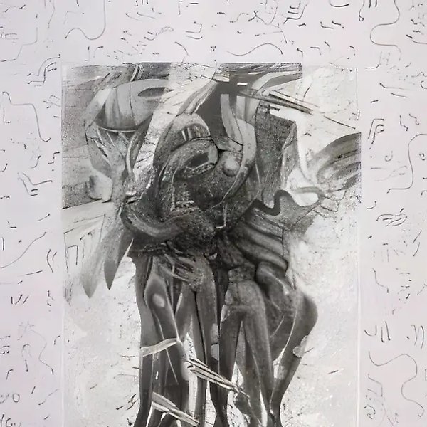 Fashion, 1994, mixed technique, autolithograph, 87x58 Author's property