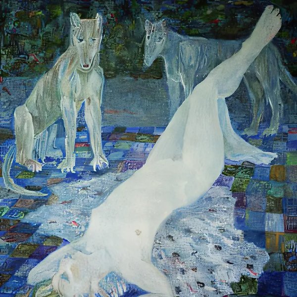 Солярий, 1992, масло на холсте, 124x114. Собственность автора