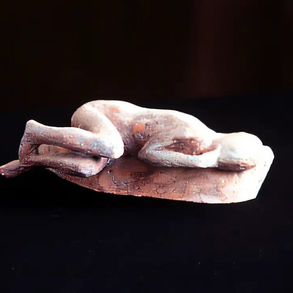 Сон I, 1993, керамика, 5х16х8 Собственность автора