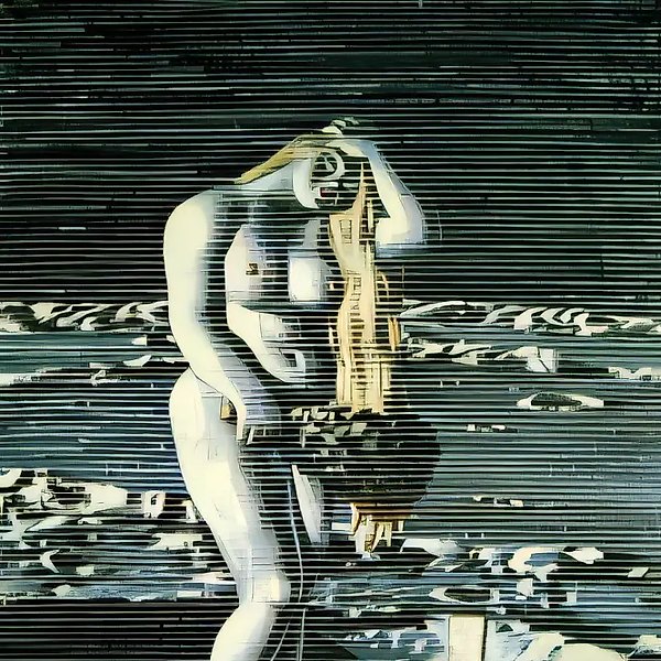 Моя Маруся, 1993, масло на холсте, 200x160. Собственность автора