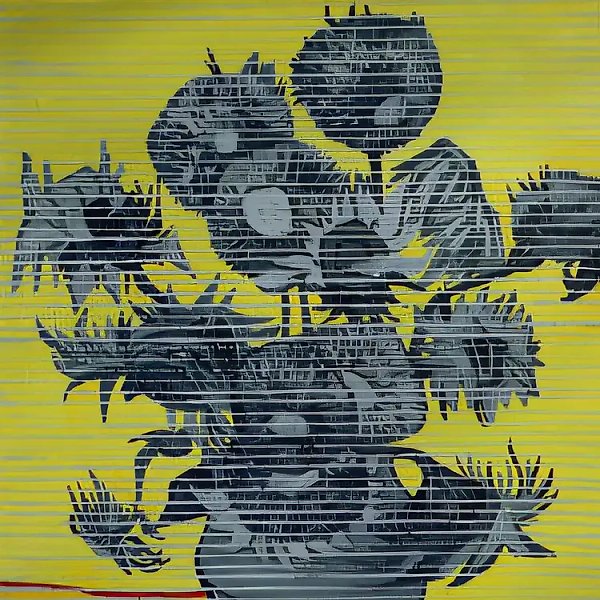 Sunflowers of Alexei ARTodoksalnyi, 1997, canvas, oil, 100x80, $850. Author`s property