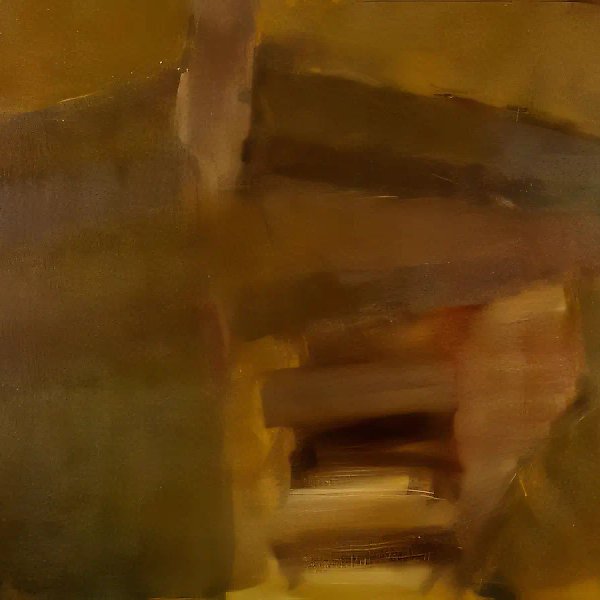 Без названия, 1991, картон, масло, 84х101 Собственность автора