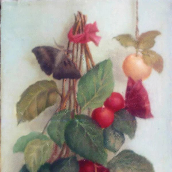 Still Life «Apples», 2008, canvas, oil, 30x35