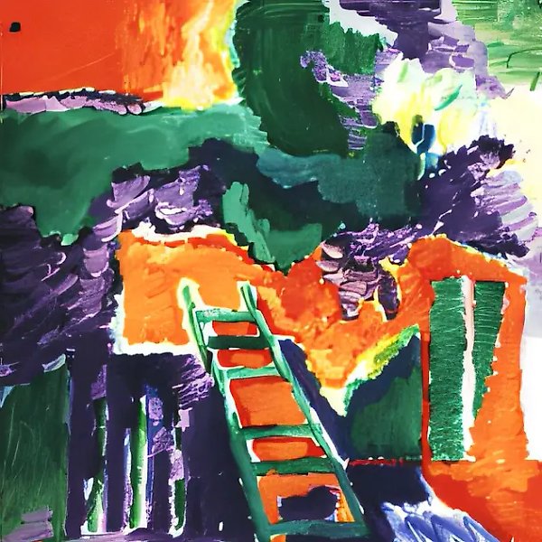 Оранжевая тень, 1994, бумага, гуашь, 80 х 70 см Частная коллекция. Днепропетровск