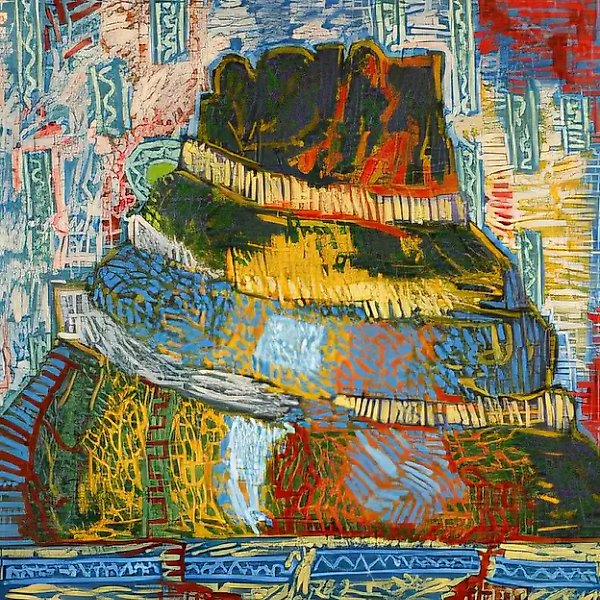 Мечта, 1997, холст, масло, 100x80