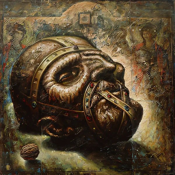 Адамов натюрморт, 1996, масло на холсте, 96x96