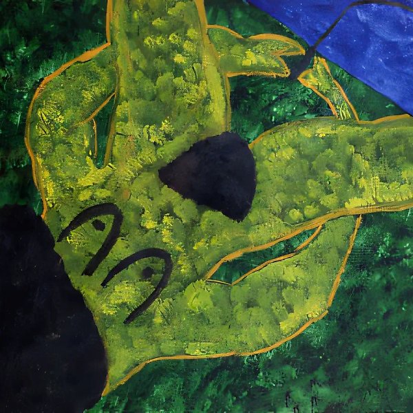 At the Very Beginning of Fishing, 1997, shell, paper, watercolour, 50x70. Property of «I plus» gallery