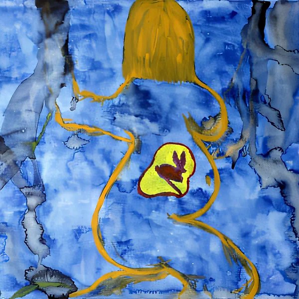Nurturing a Coward, 1997, paper, watercolour, 50x70. Author`s property