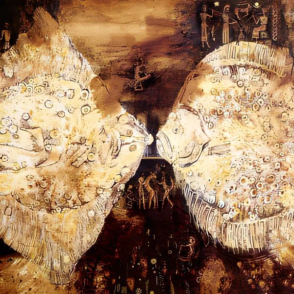 Поцелуй Фомальгаута, 1992, бумага, акварель, шариковая ручка, 59x89. Собственность автора, $1500