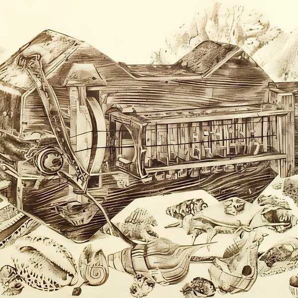 Натюрморт с рубабом, 1992, бумага, карандаш, 60x90. Собственность автора, $1500